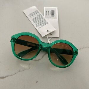 Janie and jack green sunglasses 0-2 years
